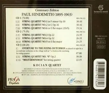 Kocian Quartet - Paul Hindemith: Complete String Quartets (1997)