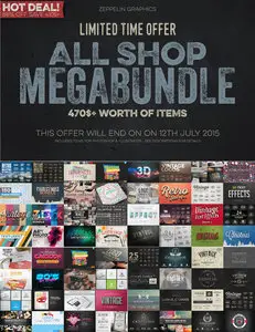 CreativeMarket - All Shop Megabundle