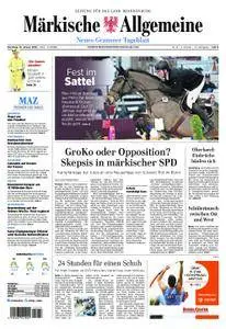 Märkische Allgemeine Neues Granseer Tageblatt - 16. Januar 2018