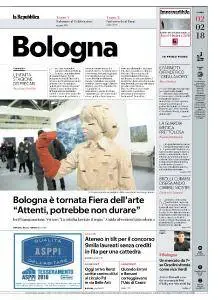 la Repubblica Bologna - 2 Febbraio 2018