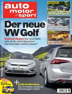 Auto Motor und Sport – 21. August 2014