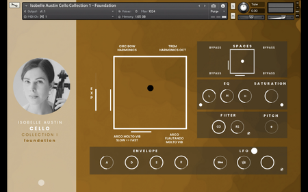 Inletaudio Isobelle Austin Cello Collection 1 - Foundation KONTAKT