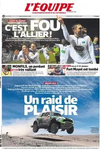 L'Equipe du Dimanche 5 Janvier 2014