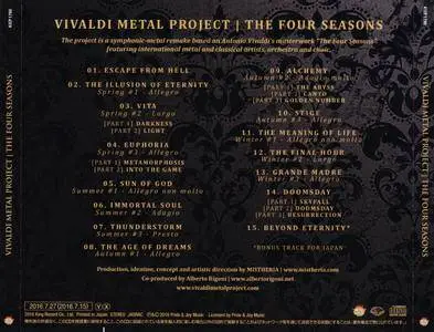 Vivaldi Metal Project - The Four Seasons (2016) [Japan SHM-CD]