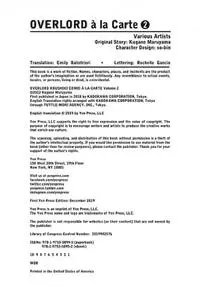 Yen Press-Overlord A La Carte Vol 02 2022 Hybrid Comic eBook