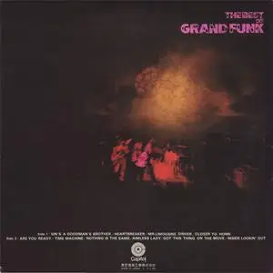 Grand Funk - The Best Of... (vinyl rip} (1970) {Capitol Japan}
