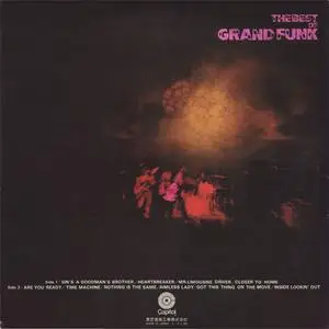 Grand Funk - The Best Of... (vinyl rip: 24-bit/192kHz) (1970) {Capitol Japan}