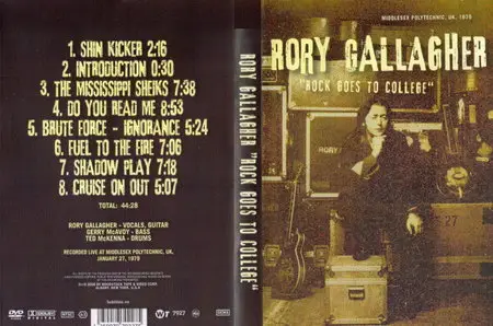 Rory Gallagher - Rock Goes To College 1979