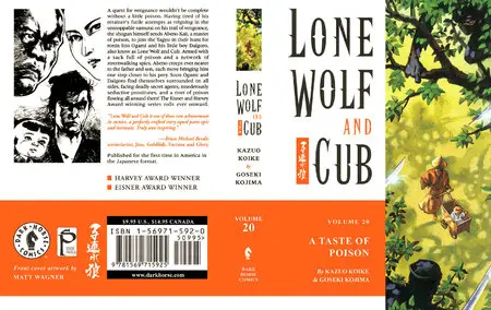 Lone Wolf and Cub Volume 20: A Taste of Poison