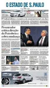O Estado de São Paulo - 10 de dezembro de 2014 - Quarta