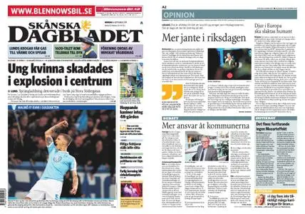Skånska Dagbladet – 16 september 2019