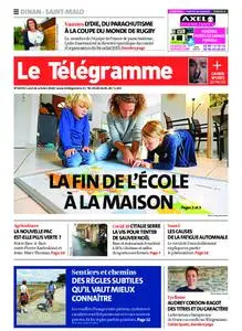 Le Télégramme Saint Malo – 26 octobre 2020