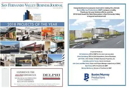 San Fernando Valley Business Journal – March 19, 2018