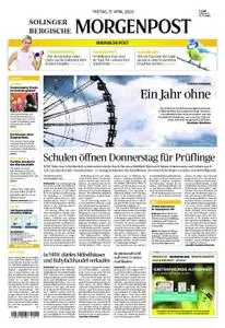 Solinger Morgenpost – 17. April 2020