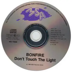 Bonfire - Don't Touch The Light (1986)