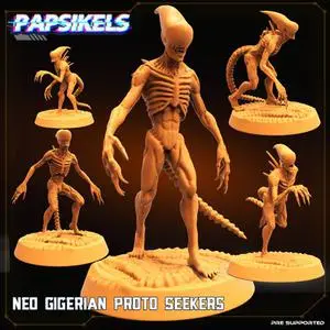 Aliens Papsikels solo models