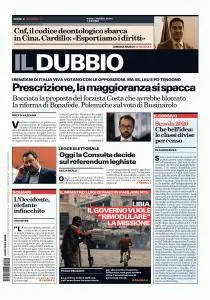 Il Dubbio - 16 Gennaio 2020
