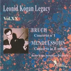 Leonid Kogan Legacy – Vol. 20: Bruch and Mendelssohn (1995)