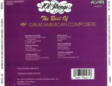 101 Strings - The Best Of The Great American Composers Volume III (1988) {Alshire} **[RE-UP]**