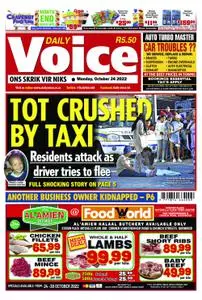Daily Voice – 24 October 2022