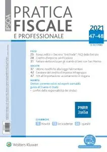 Pratica Fiscale e Professionale N.47-48 - 13 Dicembre 2021