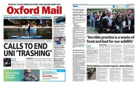 Oxford Mail – June 02, 2021