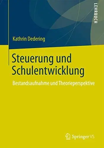 Steuerung und Schulentwicklung: Bestandsaufnahme und Theorieperspektive