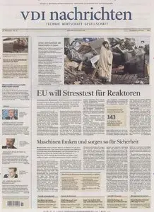 VDI Nachrichten Technik Wirtschaft Gesellschaft No 11 2011