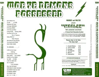 Moolah - Woe Ye Demons Possessed (1974) [Reissue 2012]