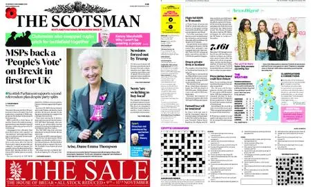 The Scotsman – November 08, 2018