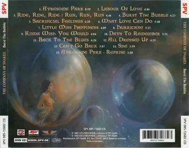 The Company Of Snakes - Burst The Bubble (2002)
