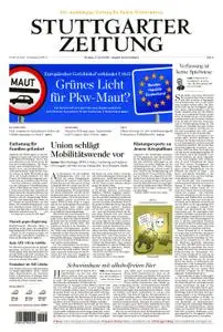 Stuttgarter Zeitung Kreisausgabe Esslingen - 17. Juni 2019