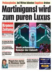 Kronen Zeitung - 2 Oktober 2022