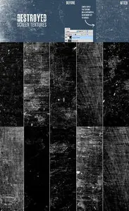 Destroyed Screen Textures Po