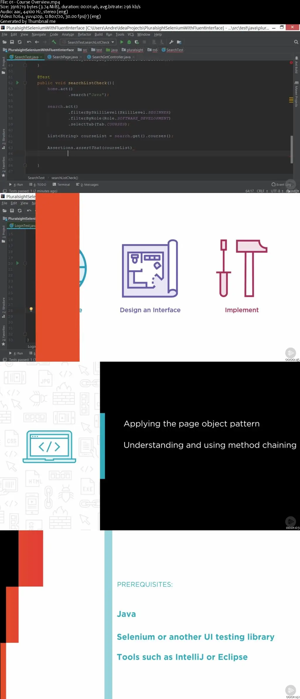 Automated Tests in Java with Fluent Interface Using WebDriver Selenium