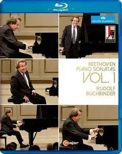 Rudolf Buchbinder - Beethoven: The Piano Sonatas Vol.1: Nos. 1, 4, 5, 10, 12, 13, 14, 17, 18, 22 (2015) [Blu-Ray]