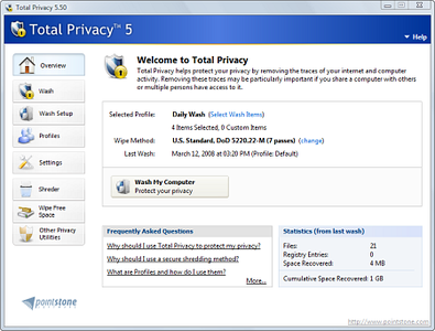 Pointstone Total Privacy v5.5.0.331