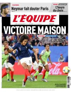 L’equipe du Mardi 18 Juin 2019