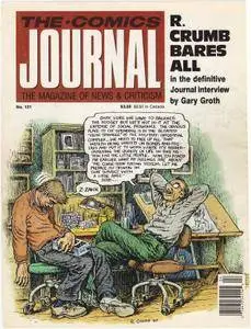 Comics Journal 121 1988-04 R Crumb interview only pages missing