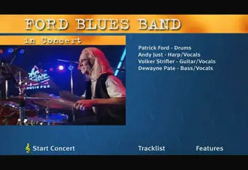 Ford Blues Band - In Concert Ohne Filter 1998 DVD (2005)