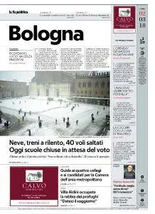 la Repubblica Bologna - 2 Marzo 2018