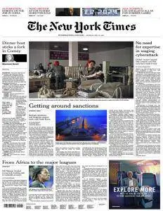 International New York Times - 15 May 2017