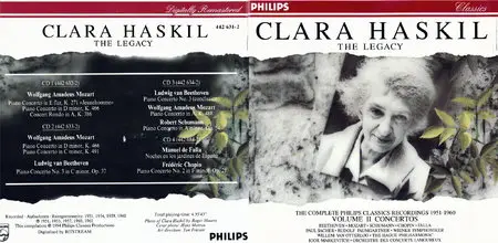 Clara Haskil - The Legacy: 12 CD Box Set  (1994)