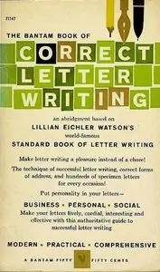 Lillian Watson, "The Bantam Book of Correct Letter Writing"