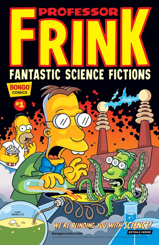 Professor Frink Fantastic Science Fictions 01 (2013)