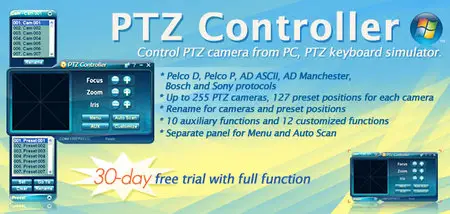 Serial Port Tool PTZ Controller 2.0.105