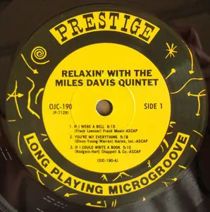 Miles Davis - Relaxin' with the Miles Davis Quintet (OJC - 190/Prestige 7129 re-issue) Vinyl rip in 24-bit/96kHz