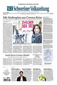 Schweriner Volkszeitung Gadebusch-Rehnaer Zeitung - 24. April 2020