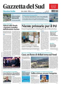 Gazzetta del Sud Messina - 28 Gennaio 2025