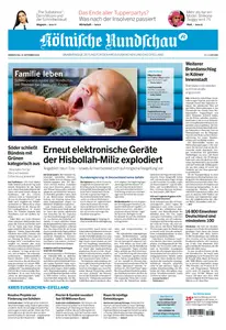 Kölnische Rundschau Euskirchen - 19 September 2024